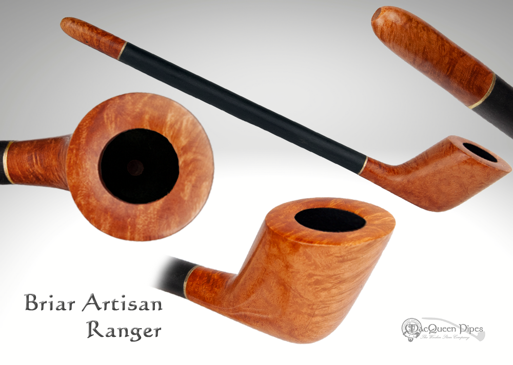 Briar Artisan Ranger - MacQueen Pipes