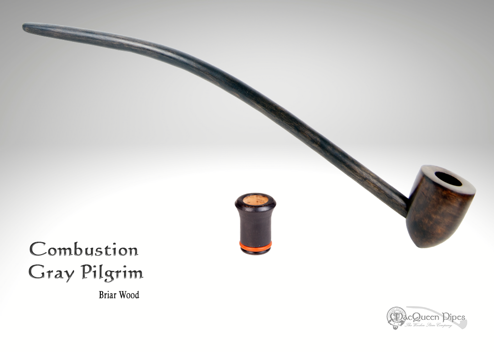 Combustion Gray Pilgrim - MacQueen Pipes
