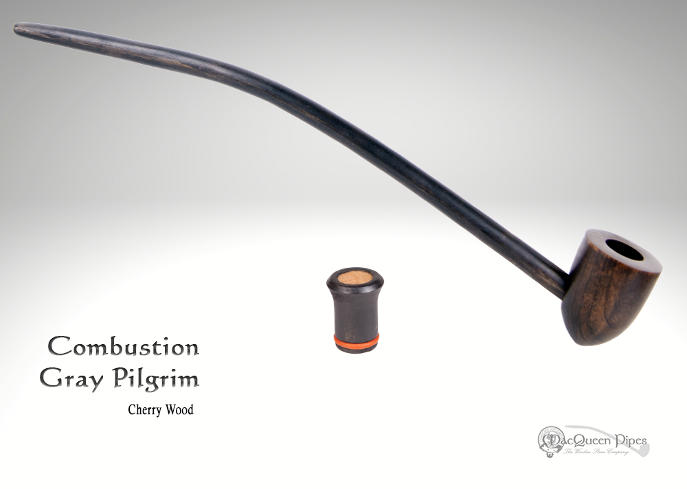 Combustion Gray Pilgrim - MacQueen Pipes