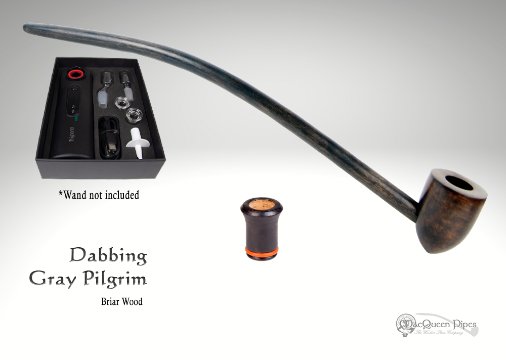 Dabbing Gray Pilgrim - MacQueen Pipes