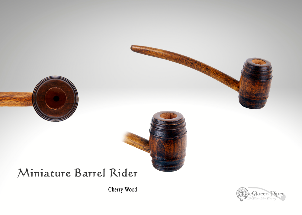 Miniature Barrel Rider - MacQueen Pipes