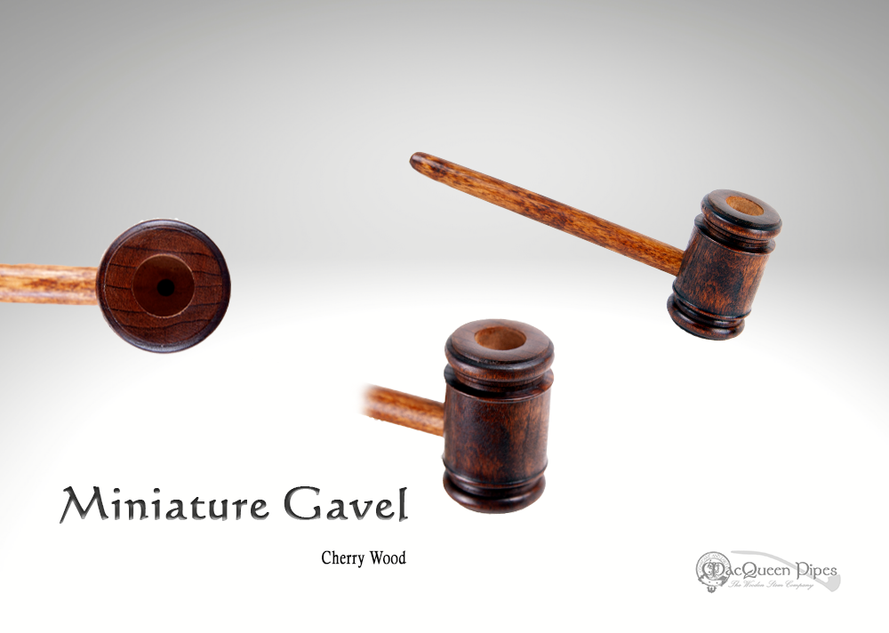 Miniature Gavel - MacQueen Pipes