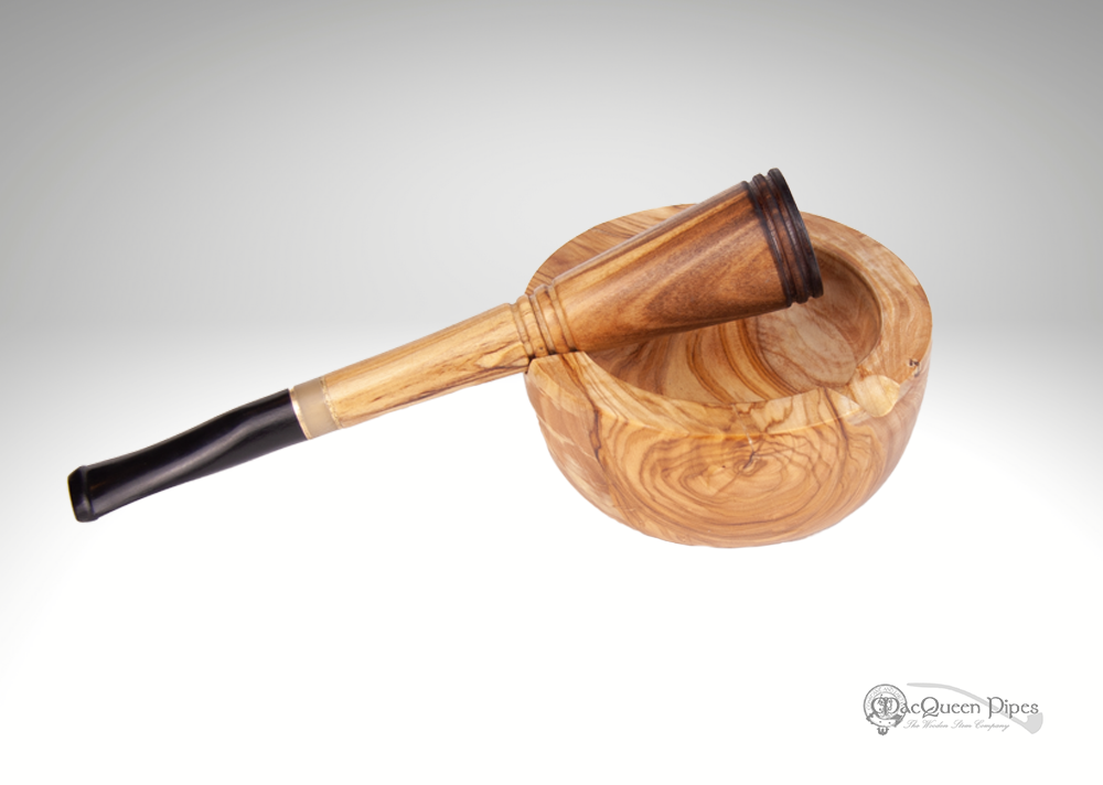 Handcrafted Olive Wood Bowls/ Trays - MacQueen Pipes