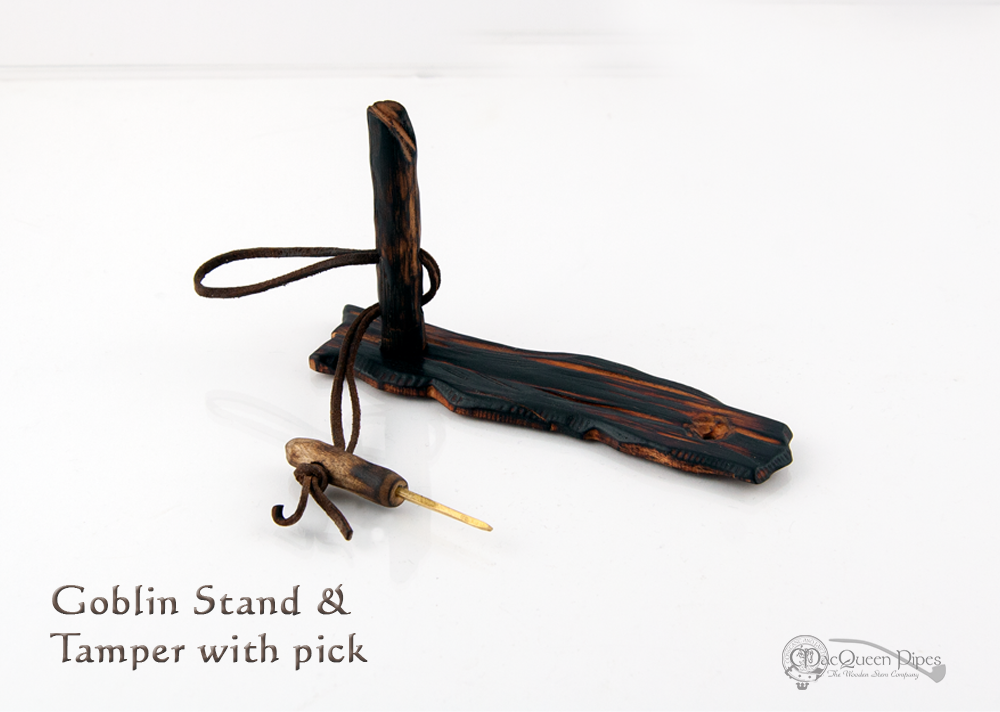 Goblin Stand & Tamper w/ Brass Pick - MacQueen Pipes
